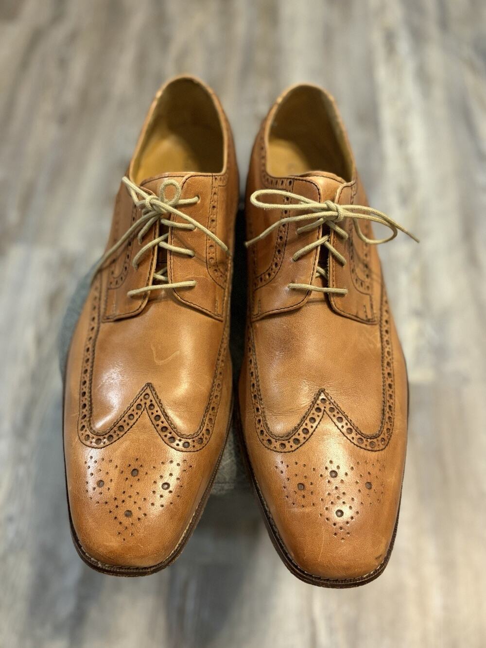 Cole Haan Air Men’s Size 16M Wingtip Oxford Dress Shoes